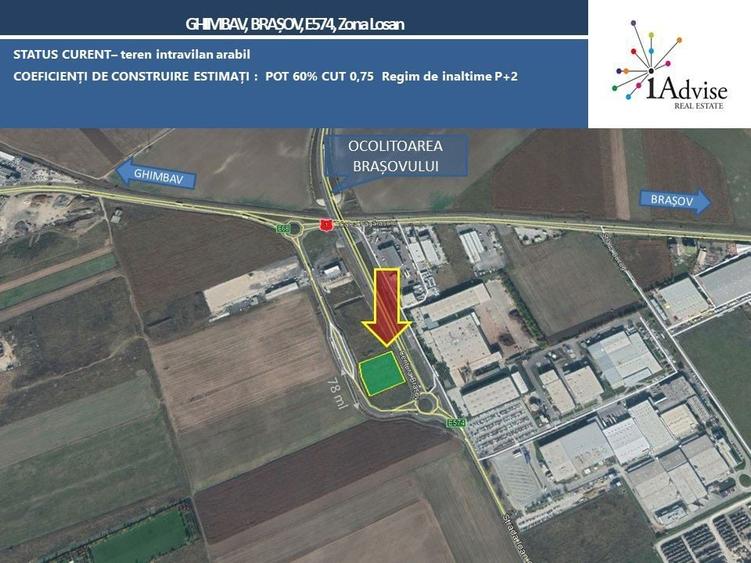 Teren Construcții intravilan de 5635 mp, în Exterior Est