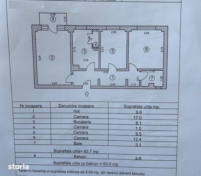 Apartament 3 camere confort 1 decomandat Plantelor, etaj intermediar. - 2
