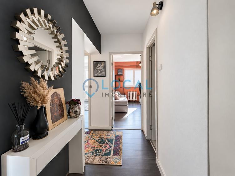Apartament cu 3 camere decomandat, mobilat în Mărăști
