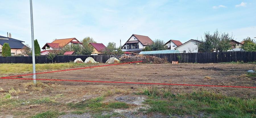 Teren intravilan de 506mp in Bod, intre case noi, utilitati, 28500euro