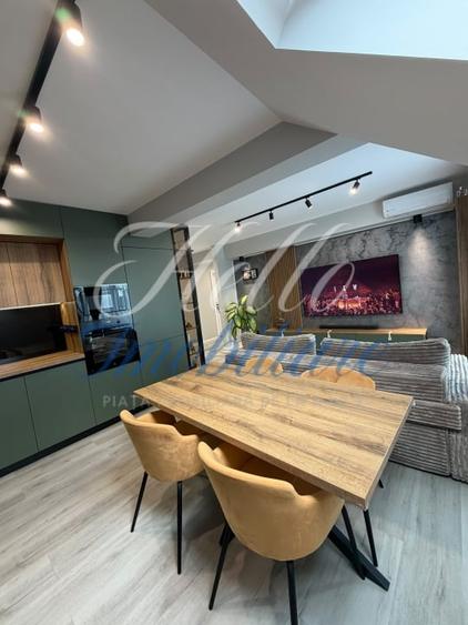 Apartament cu 3 camere, mobilat în Baciu