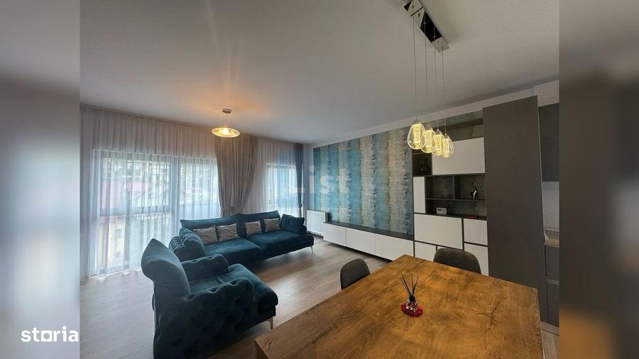 Apartament cu 3 camere, mobilat în Borhanci