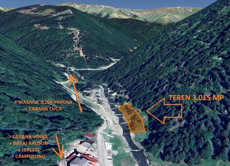 Teren Construcții extravilan de 3015 mp, în Lerești