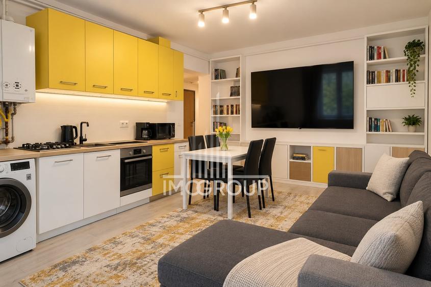 Apartament cu 3 camere semidecomandat, mobilat în Gheorgheni