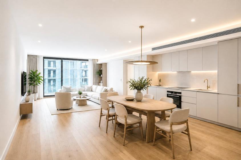 APARTAMENT CU 4 CAMERE ÎNTR-UN COMPLEX REZIDENȚIAL DE EXCEPȚIE - BĂNEASA - 2