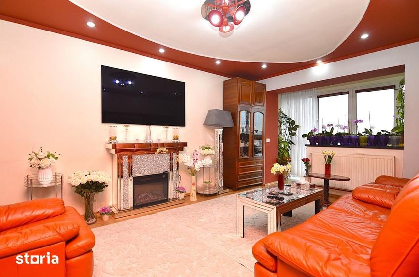 Apartament cu 4 camere decomandat, mobilat în Rahova