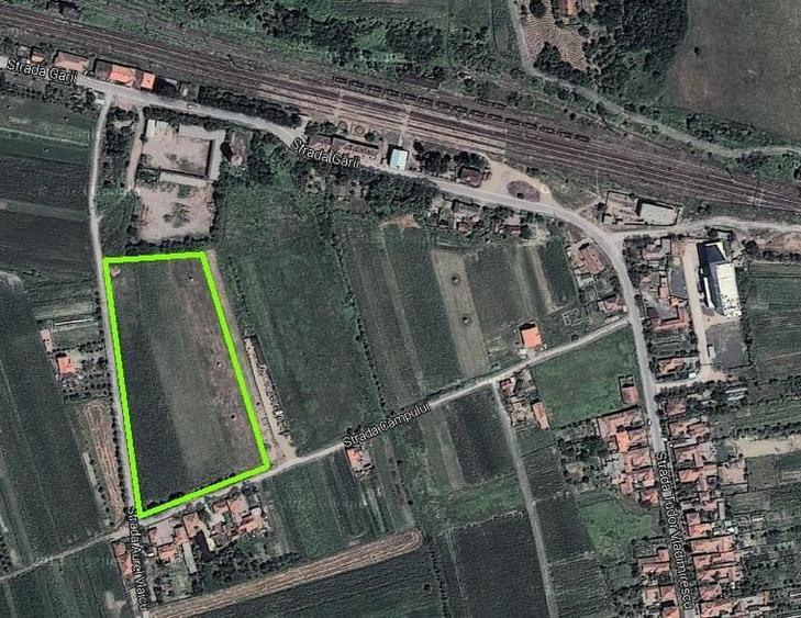Teren de 1000 mp, în Ilia