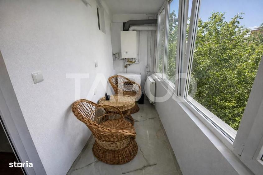 Apartament cu 2 camere nedecomandat, mobilat în Trei Stejari