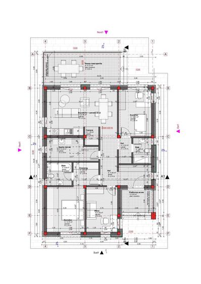 Casă cu 3 camere cu Teren 603 Mp în Ciugud