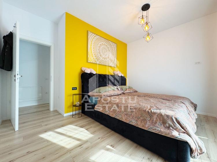 Apartament cu 3 camere semidecomandat, mobilat în Giroc