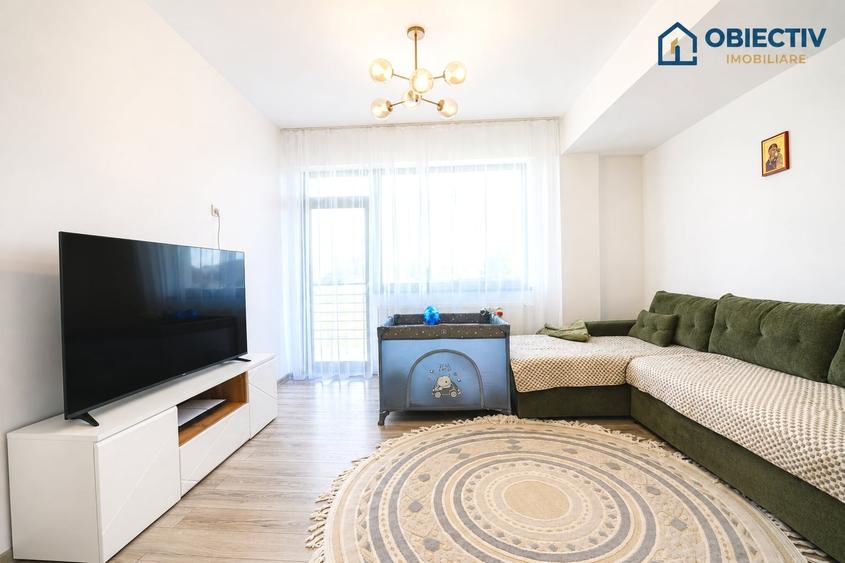 Apartament cu 2 camere semidecomandat în Est