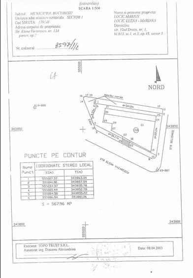 Apartament cu 4 camere decomandat în Floreasca