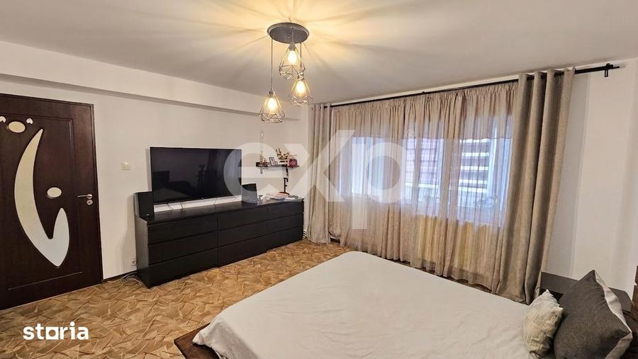 Apartament cu 3 camere decomandat, mobilat în Mihai Bravu