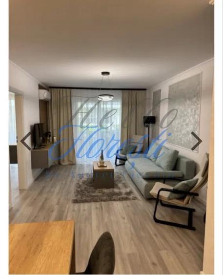 Apartament cu 2 camere semidecomandat, mobilat în Iris