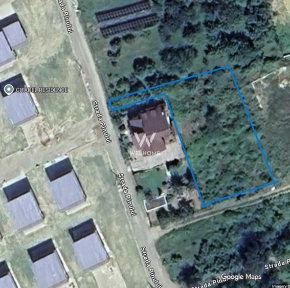 Teren Construcții intravilan de 1409 mp, în Cisnădioara