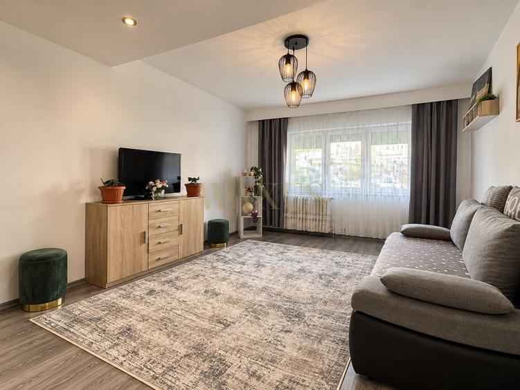 Apartament cu 3 camere decomandat, mobilat în Mărăști