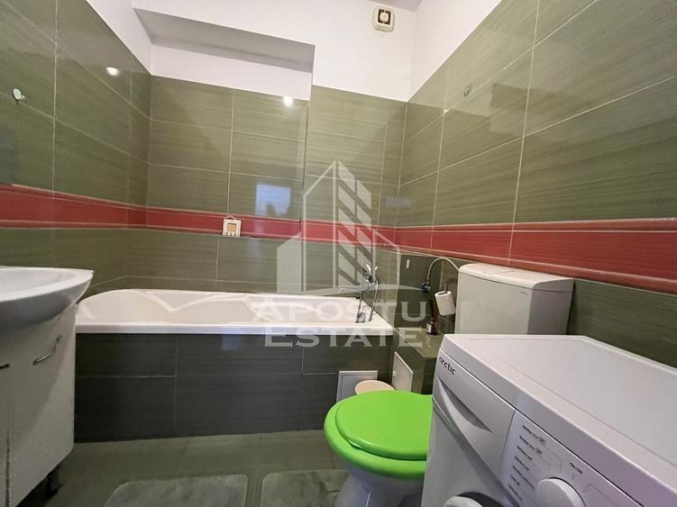 Apartament cu 2 camere semidecomandat, mobilat în Șagului