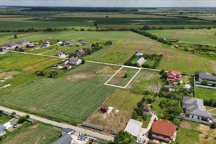 Teren Construcții intravilan de 1500 mp, în Căciulați