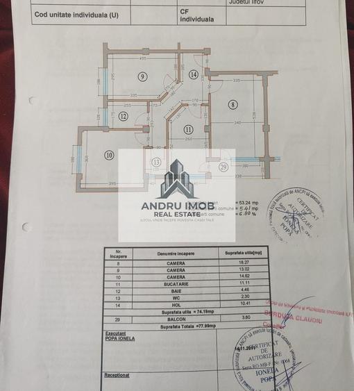 Apartament 3 camere Drumul Fermei - 12