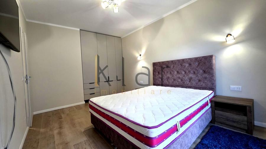 Apartament cu 2 camere semidecomandat, mobilat în Plopilor