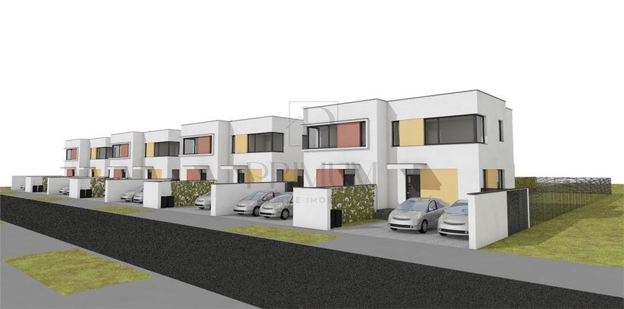 Duplex cu 3 camere cu Canalizare în Moșnița Nouă