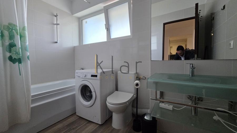 Apartament cu 2 camere semidecomandat, mobilat în Borhanci