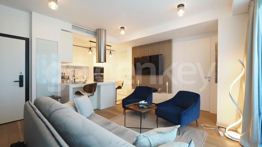 Apartament cu 2 camere semidecomandat, mobilat în Floreasca