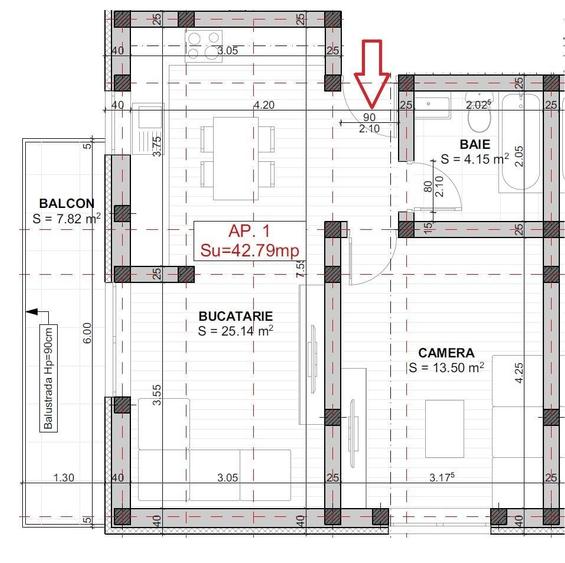 Giroc – zona ESO | Bloc nou P+3 | Lift | TVA si Loc de Parcare incluse - 5