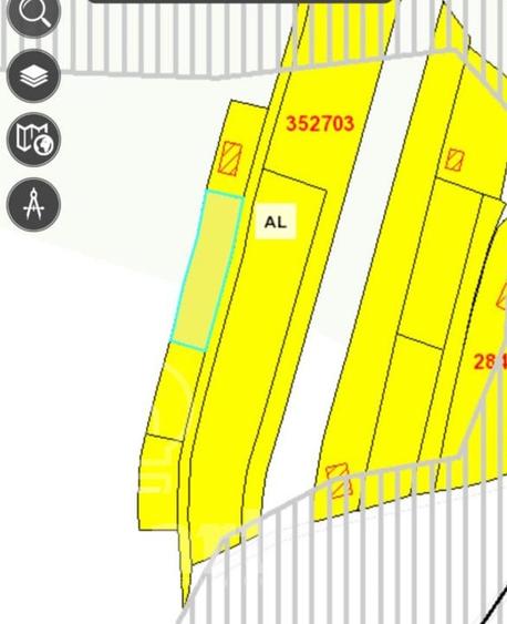 Teren Construcții intravilan de 773 mp, în Borhanci