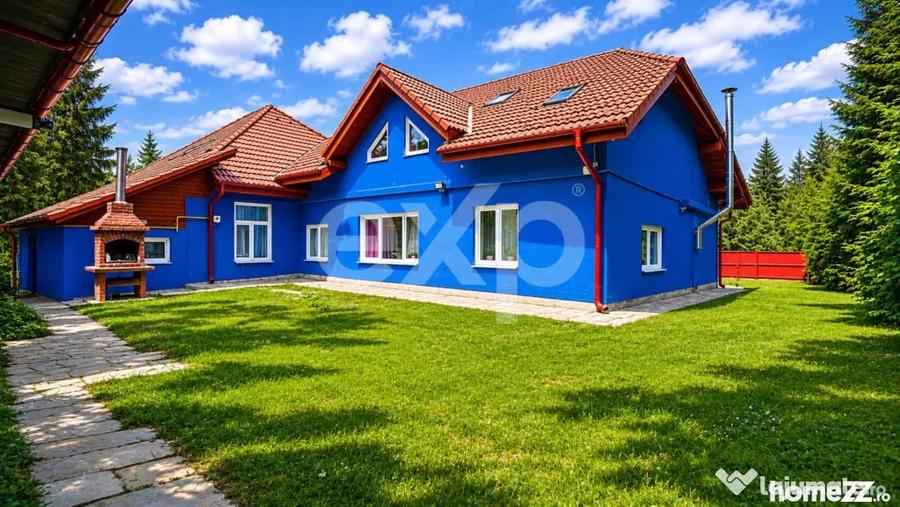 Casă cu 9 camere cu Teren 1766 Mp în Poiana Brașov