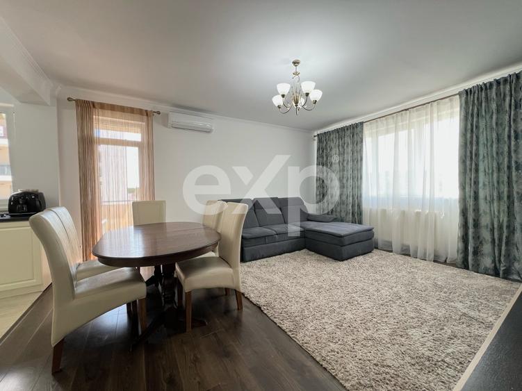 Apartament cu 3 camere decomandat, mobilat în Florești
