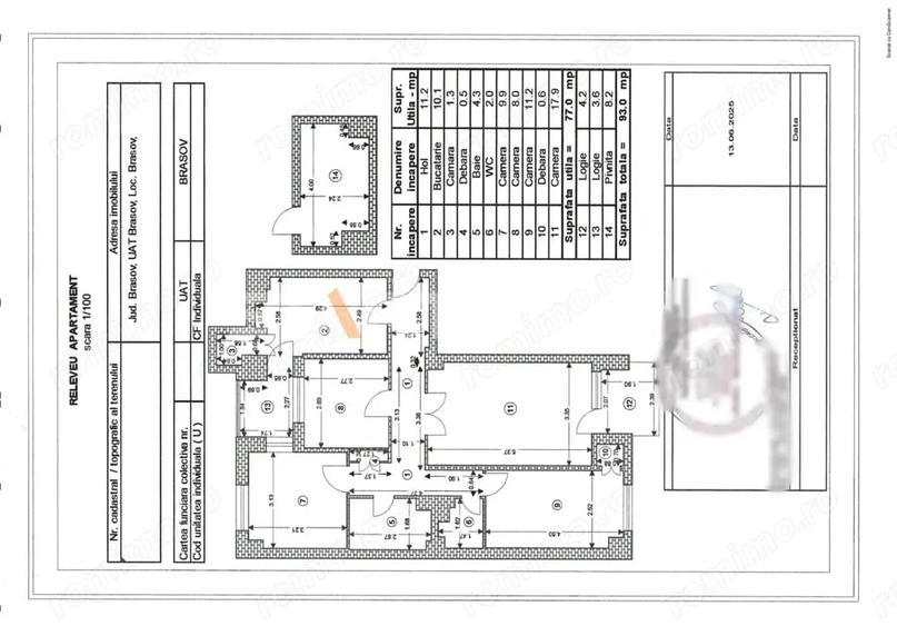 Apartament cu 4 camere decomandat, mobilat în Griviței