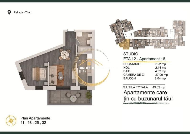 Ansamblu modern Titan Pallady Metrou Teclu STB Pret promo Investitie - 4