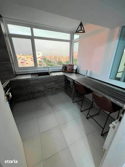 Apartament cu 2 camere semidecomandat, mobilat în Lujerului