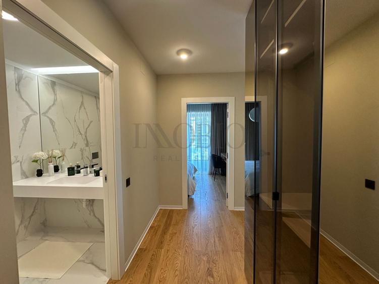 Apartament cu 3 camere, mobilat în Barbu Văcărescu