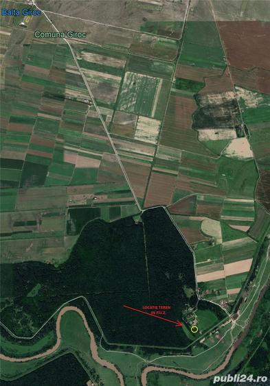 Teren de 439 mp, în Giroc