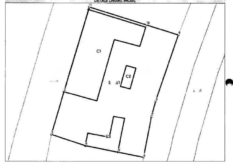 Casă cu 2 camere cu Teren 480 Mp în Central