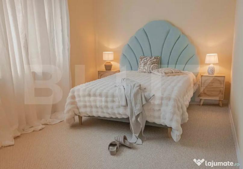 Apartament cu 2 camere semidecomandat în Borhanci