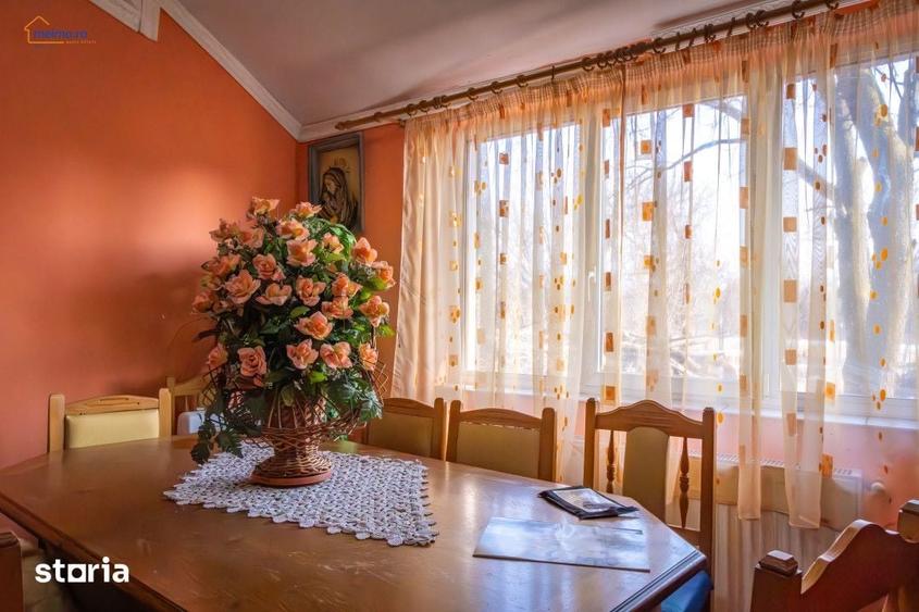 Casă cu 7 camere cu Teren 1834 Mp în Coman