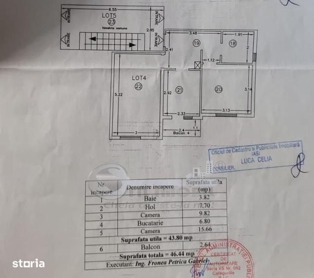Apartament cu 2 camere decomandat în Nicolina