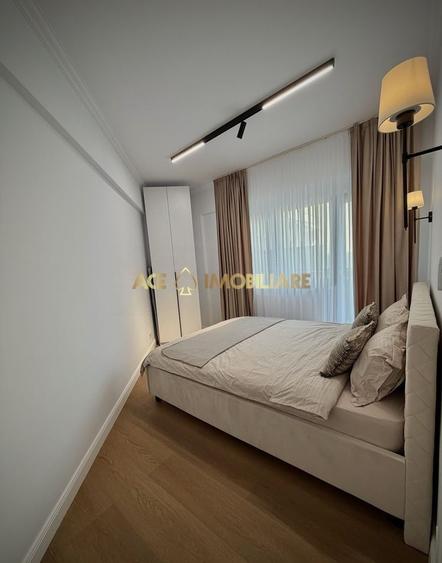 Apartament cu 2 camere semidecomandat, mobilat în 1 Mai