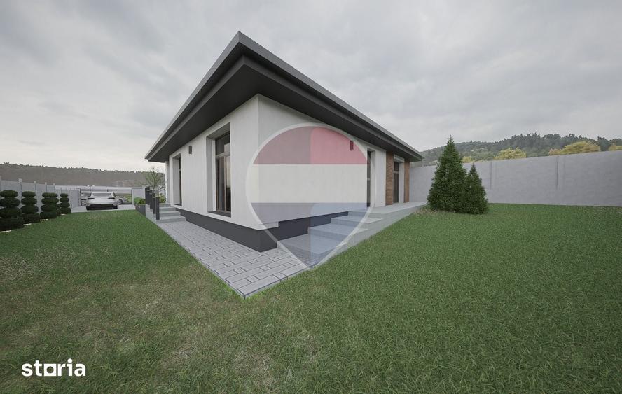Casă cu 5 camere cu Teren 600 Mp în Oncea