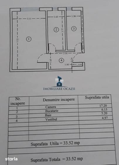 Inchiriere Garsoniera Decomandata Aparatorii Patriei - 1