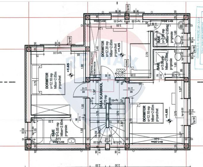 Casă individuală cu 7 camere cu Teren 350 Mp în Sălicea
