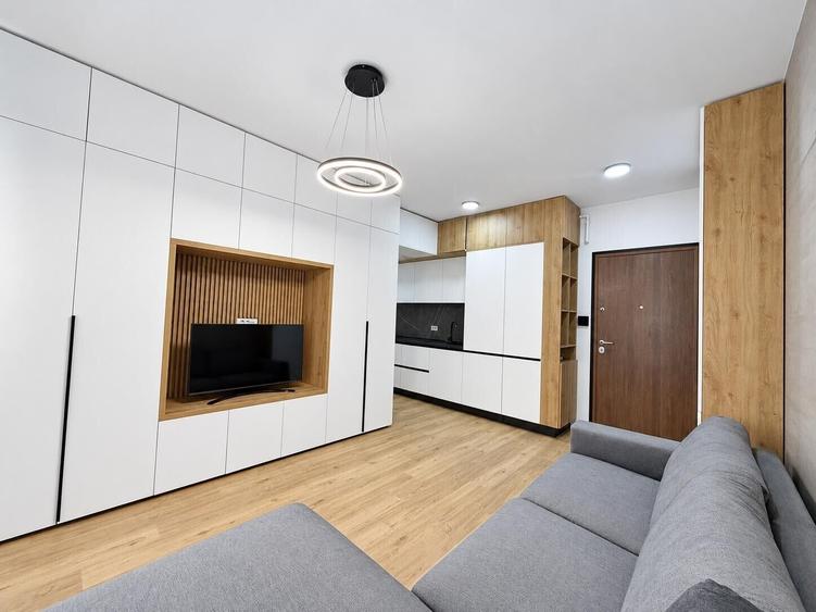 Apartament cu 2 camere semidecomandat, mobilat în Brâncoveanu