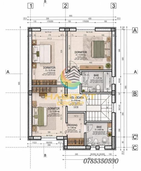 Casa individuala 5 camere- Popesti Leordeni - 6