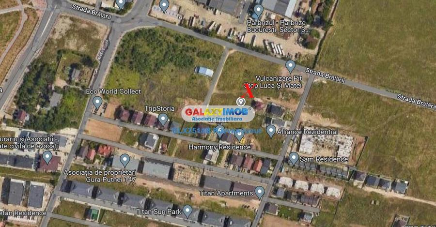 Teren Construcții intravilan de 1000 mp, în Theodor Pallady