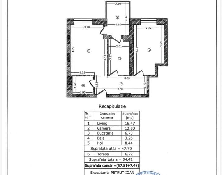 Apartament cu 2 camere în Herăstrău