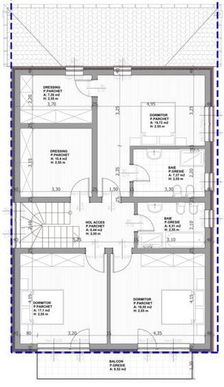 CASA INDIVIDUALA 5 CAM 231.61 MP, TEREN 470 MP DAMBUL ROTUND - 7