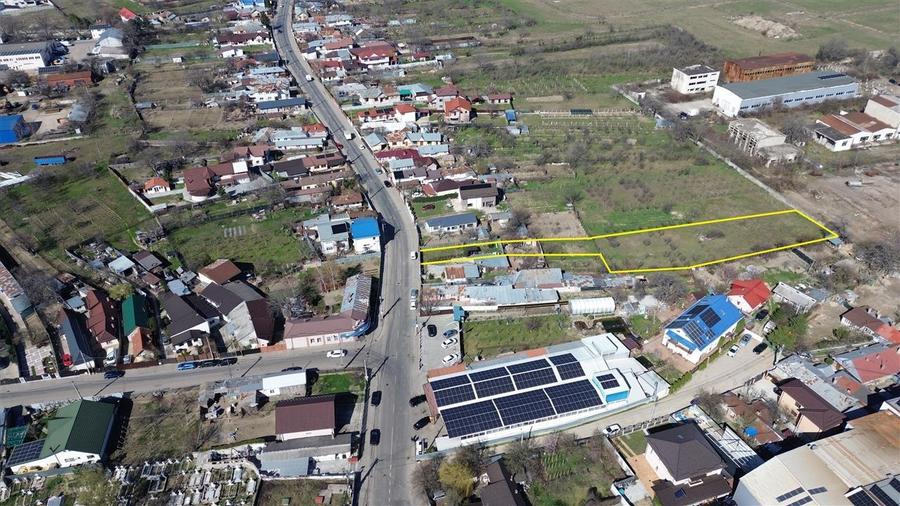 Teren Construcții intravilan de 2146 mp, în Vest